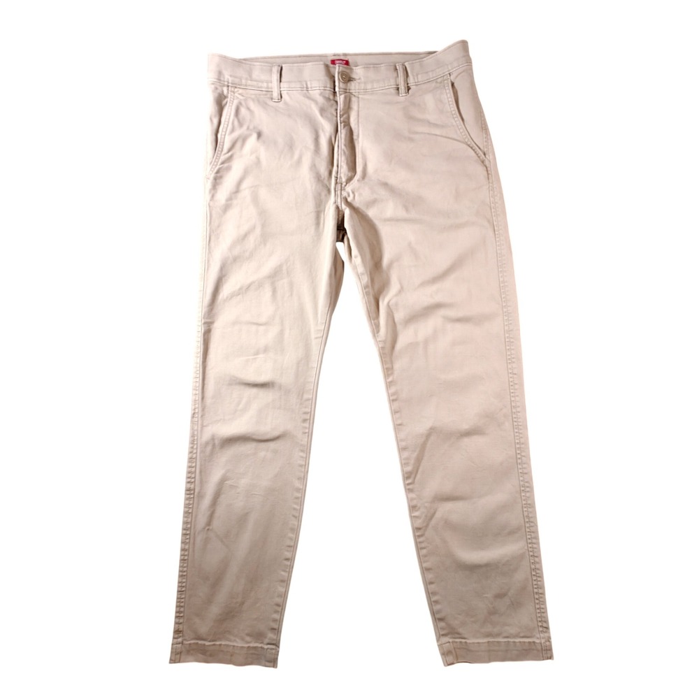 Levis XX Chino Standard Taper Khaki Tan Pants Mens‎ W34 L30 85226-0069